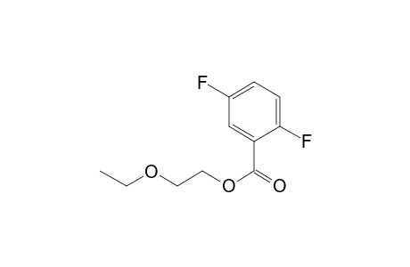 2,5-Difluorobenzoic acid, 2-ethoxyethyl ester