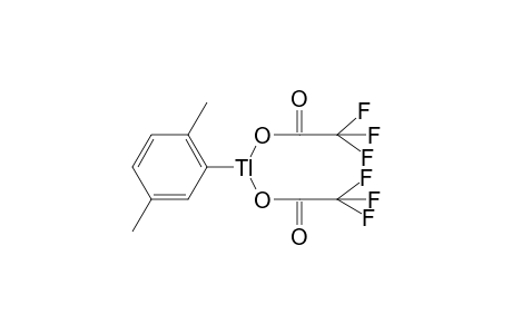 2,5-DIMETHYLPHENYLTHALLIUM(III)-BIS-(TRIFLUORACETAT)