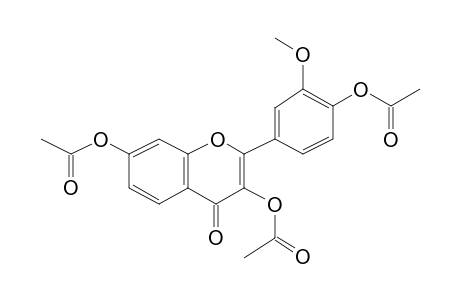 3,7-Diacetoxy-2-(4-acetoxy-3-methoxyphenyl)-4H-chromen-4-one