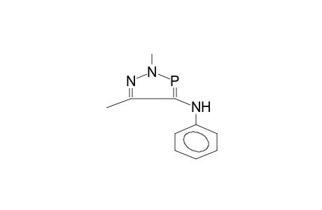 4-ANILINO-2,5-DIMETHYL-1,2,3-DIAZAPHOSPHOLE