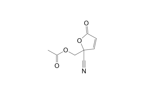 5-Cyano-5-acetoxymethyldihydrofuran-2-one