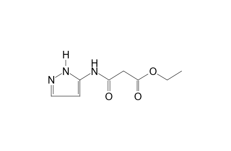 N-(pyrazol-5-yl)malonamic acid, ethyl ester