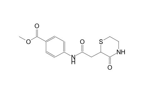 benzoic acid, 4-[[(3-oxo-2-thiomorpholinyl)acetyl]amino]-, methyl ester