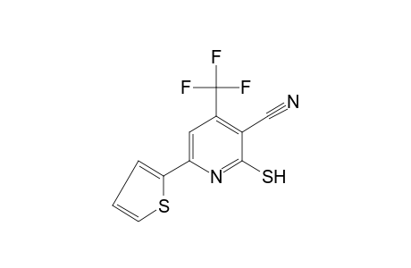 2-mercapto-6-(2-thienyl)-4-(trifluoromethyl)nicotinonitrile