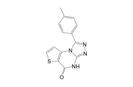 1-p-Tolylthieno[3,2-e][1,2,4]triazolo[4,3-a]pyrimidin-5(4H)-one