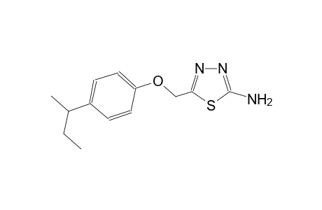 5-[(4-sec-butylphenoxy)methyl]-1,3,4-thiadiazol-2-amine