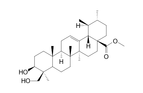 Methyl 3.beta.,24-dihydroxy-urs-12-en-28-oate