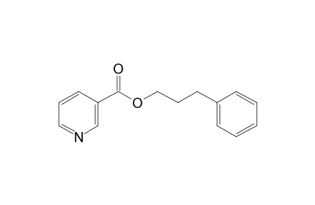 Nicotinic acid, 3-phenylpropyl ester