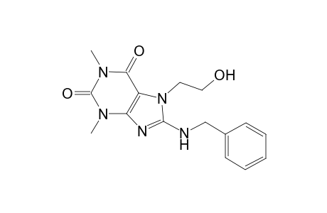 8-(Benzylamino)-7-(2-hydroxyethyl)-1,3-dimethyl-3,7-dihydro-1H-purine-2,6-dione