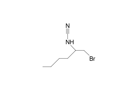 (1-Bromomethyl-pentyl)-cyanamide