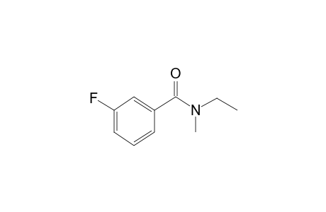 Benzamide, 3-fluoro-N-methyl-N-ethyl-