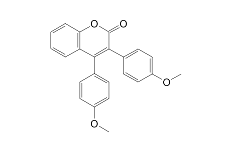 3,4-Bis(4-methoxyphenyl)-2H-chromen-2-one