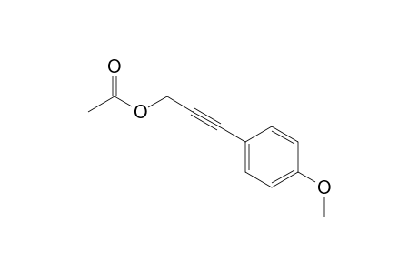 3-Acetoxy-1-(4-methoxyphenyl)-1-propyne