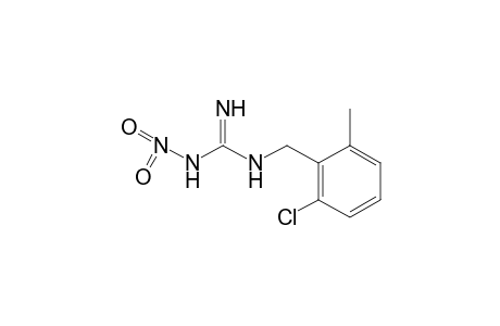 1-(2-chloro-6-methylbenzyl)-3-nitroguanidine