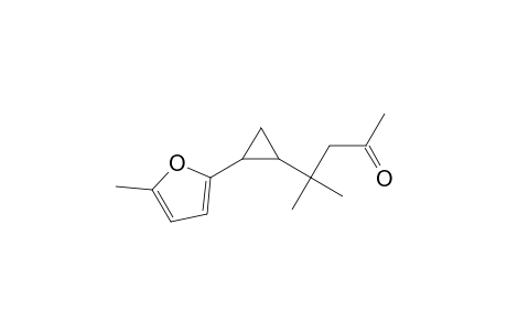 4-Methyl-4-[2-(5-methyl-furan-2-yl)-cyclopropyl]-pentan-2-one