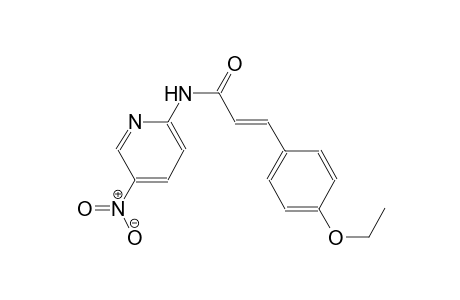 (2E)-3-(4-ethoxyphenyl)-N-(5-nitro-2-pyridinyl)-2-propenamide