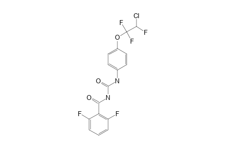 N-[[4-(2-chloro-1,1,2-trifluoroethoxy)phenyl]carbamoyl]-2,6-difluorobenzamide