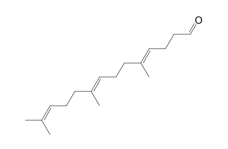 (4E,8E)-5,9,13-trimethyltetradeca-4,8,12-trienal