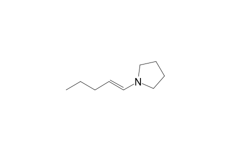 Pyrrolidine, 1-(1-pentenyl)-