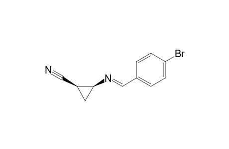 cis-2-{[(4-Bromophenyl)methylene]amino}cyclopropanecarbonitrile