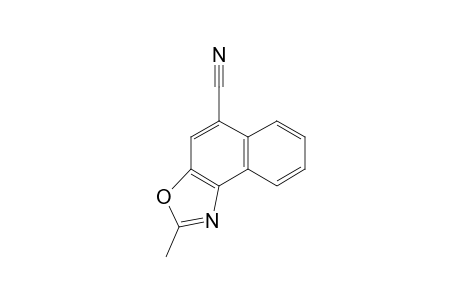 Naphth[1,2-d]oxazole-5-carbonitrile, 2-methyl-