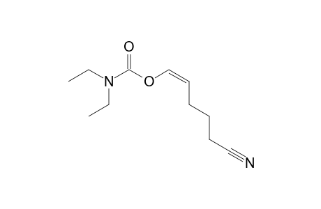 (Z)-5-Cyano-1-pentenyl N,N-diethylcarbamate