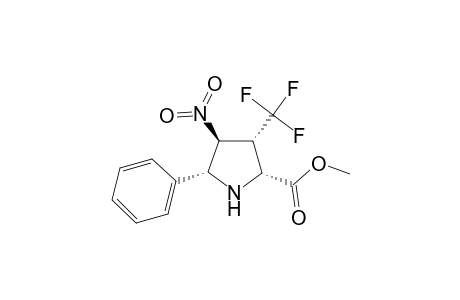 (2R,3R,4S,5R)-2-(Methoxycarbonyl)-4-nitro-5-phenyl-3-(trifluoromethyl)pyrrolidine