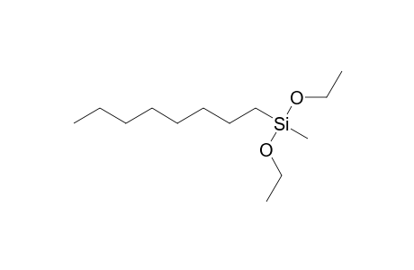 Diethoxy methyl octylsilane