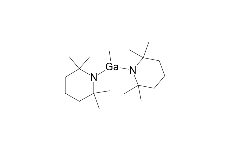 Methyl-bis( 2,2,6,6-tetramethylpiperidino) gallium
