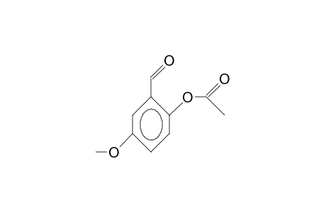 6-HYDROXY-m-ANISALDEHYDE, ACETATE