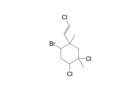 MERTENSENE;(1R,2R,4S,5R,1'E)-4-BROMO-1,2-DICHLORO-5-(2'-CHLOROETHENYL)-1,5-DIMETHYLCYCLOHEXANE