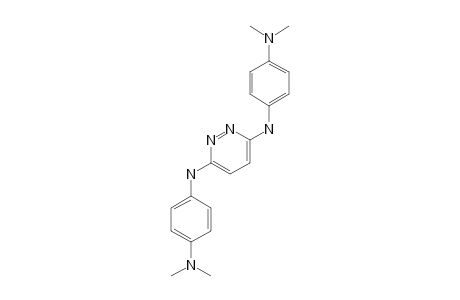 3,6-bis-[p-(dimethylamino)anilino]pyridazine