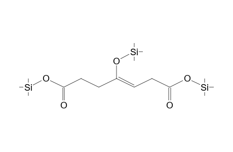 (Z)-4-trimethylsilyloxy-3-heptenedioic acid bis(trimethylsilyl) ester