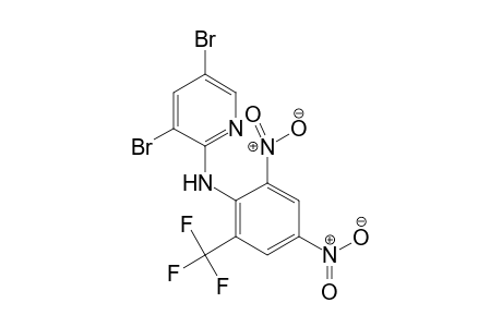 2-Pyridinamine, 3,5-dibromo-N-[2,4-dinitro-6-(trifluoromethyl)phenyl]-