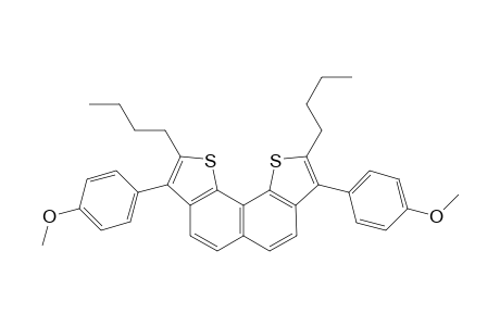 2,9-Dibutyl-3,8-bis(4-methoxyphenyl)naphtho[1,2-b;8,7-b']-dithiophene