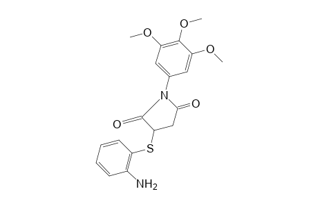 2-[(o-aminophenyl)thio]-N-(3,4,5-trimethoxyphenyl)succinimide
