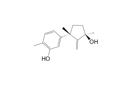 LAUR-11-EN-2,10-DIOL;(1-R,3-R)-(-)-3-(3-HYDROXY-4-METHYLPHENYL)-1,3-DIMETHYL-2-METHYLIDENECYCLOPENTANOL