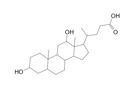 3a,12a-Dihydroxy-5b-cholan-24-oic acid