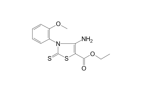 Ethyl 4-amino-3-(2-methoxyphenyl)-2-thioxo-2,3-dihydro-1,3-thiazole-5-carboxylate