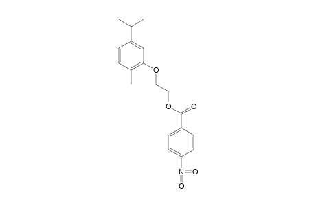 2-(carvacryloxy)ethanol, p-nitrobenzoate