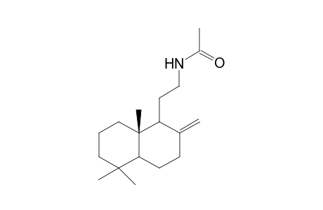 N-acetyl-13,14,15,16-tetranorlabd-8(17)-en-12-amine