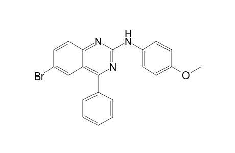 (6-Bromo-4-phenyl-quinazolin-2-yl)-(4-methoxy-phenyl)-amine