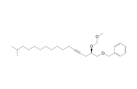 (2R)-1-Benzyloxy-2-(methoxymethoxy)-15-methyl-4-hexadecyne