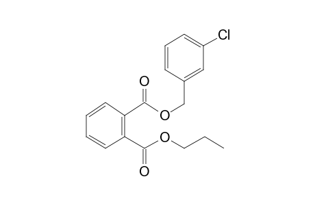 Phthalic acid, 3-chlorobenzyl propyl ester