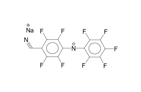 4-CYANOPERFLUORO-DIPHENYLAMINE, SODIUM SALT