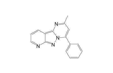 4-Phenyl-2-methylpyrido[2',3' ; 3,4]pyrazolo[1,5-a]pyrimidine