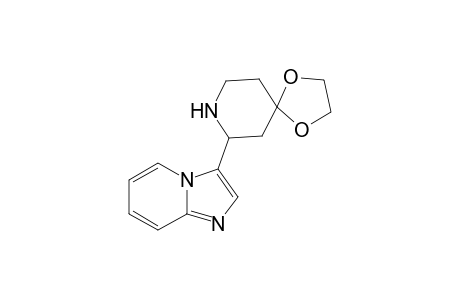 2-(Pyrido[1,2-a]]imidazo-3-yl)-4-piperidone ethylene acetal