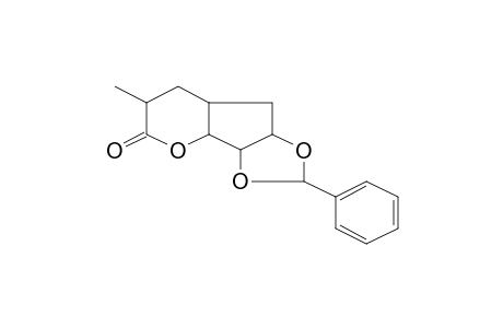 3,10,12-Trioxatricyclo[7.3.0.0e2,7]dodecan-4-on, 5-methyl-11-phenyl-