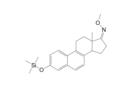 ESTRA-1,3,5(10),6,8(9)-PENTAENE-3-OL-17-ONE(17-O-METHYLOXIME-3-TRIMETHYLSILYL ETHER)