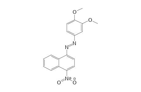(3,4-Dimethoxy-phenyl)-(4-nitro-naphthalen-1-yl)-diazene